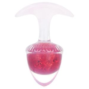 Plug Anal P Bolota Esfera Vidro 8,7 X 6,5cm Vipmix