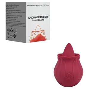 Estimulador Em Formato De Flor Recarga Usb Yaffa
