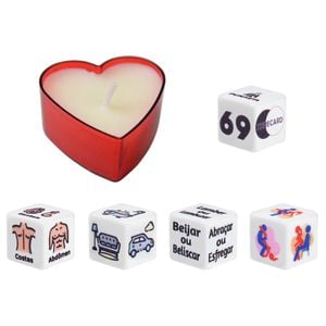 Jogo E Sedução Ele E Ela 05 Itens Diversão Ao Cubo