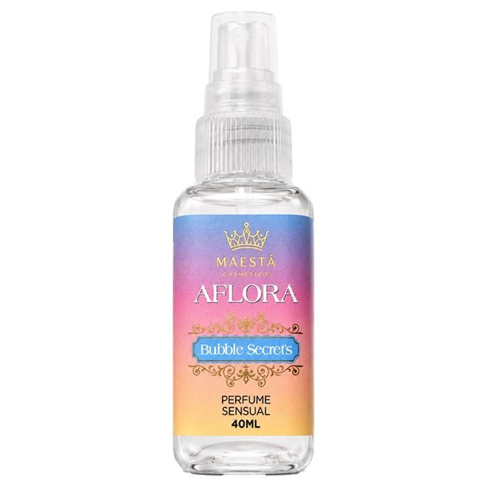 Perfume Aflora Bubble Secrets 40ml Menu Dos Prazeres
