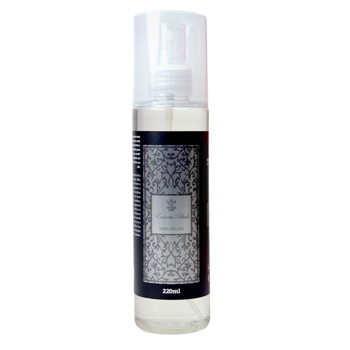 Emirates Black Body Splash Masculino 220ml Segred Love