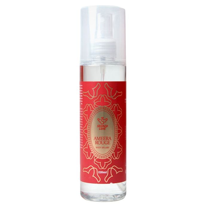 Ameera Rouge Body Splash Feminino 220ml Segred Love