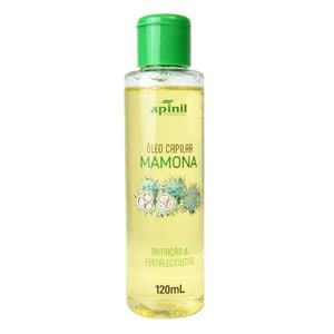 óleo Capilar Nutrição Mamona 120ml Apinil