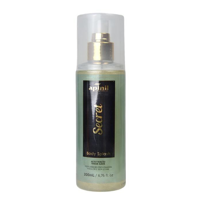 Secret Body Splash Shine Toque Suave 200ml Apinil
