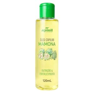 óleo Capilar Nutrição Mamona 120ml Apinil