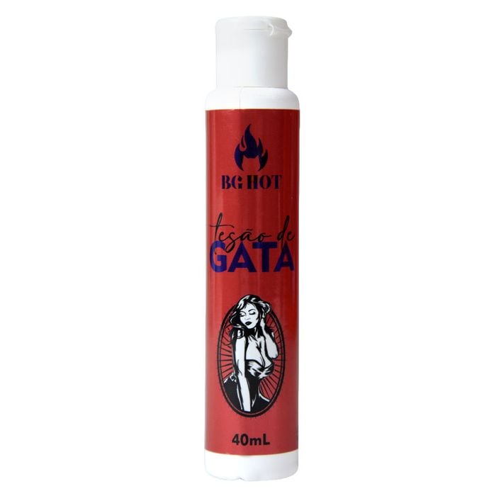 Tesão De Gata Gel Excitante 40ml Banho De Gata