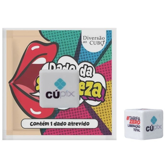 Dado Da Safadeza Unitário Saq Diversão Ao Cubo