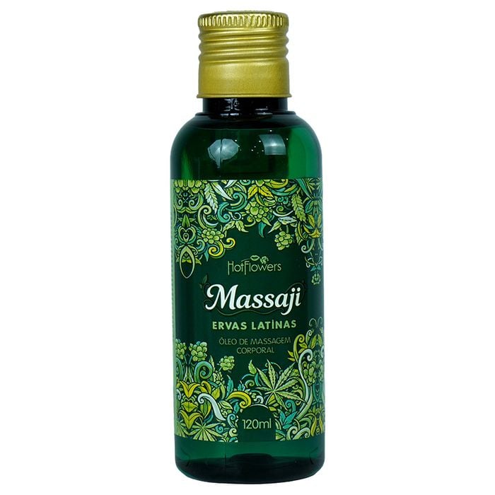 Massagi óleo Corporal Ervas Latinas 120ml Hot Flowers