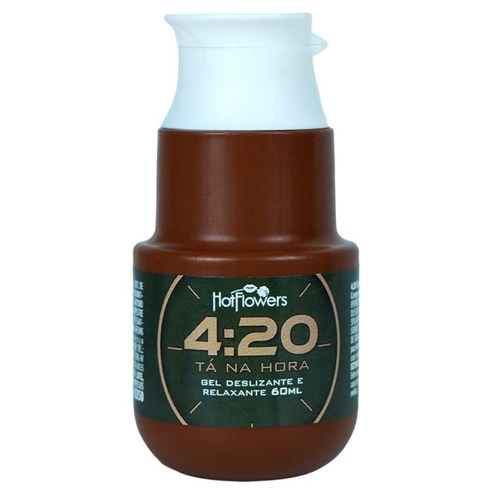 Gel 4:20 Deslizante E Relaxante 60ml Hot Flowers