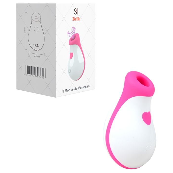 Belle Estimulador Clitóris 8 Pulsações Da Sexy Import