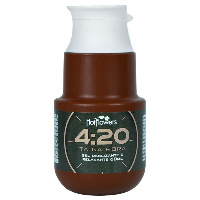 Gel 4:20 Deslizante E Relaxante 60ml Hot Flowers