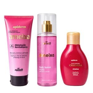 Kit Ameixa Ritual De Cuidados 03 Itens Apinil