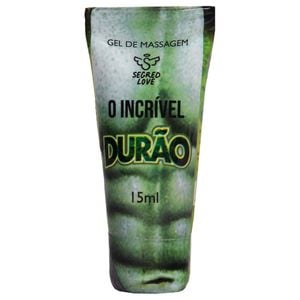 O Incrível Durão Gel Ereção 15ml Segred Love
