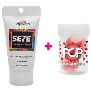 Dupla Sete Sensações Com Bolinha Frutas Vermelhas