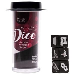 Romantic Dice Fetiche 03 Dadinhos Diversão Ao Cubo