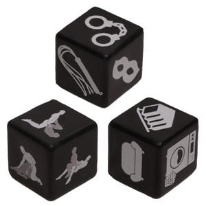 Romantic Dice Fetiche 03 Dadinhos Diversão Ao Cubo
