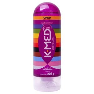 K-med Lgbtqia+ 2 Em 1 Lubrificante íntimo 203g Cimed