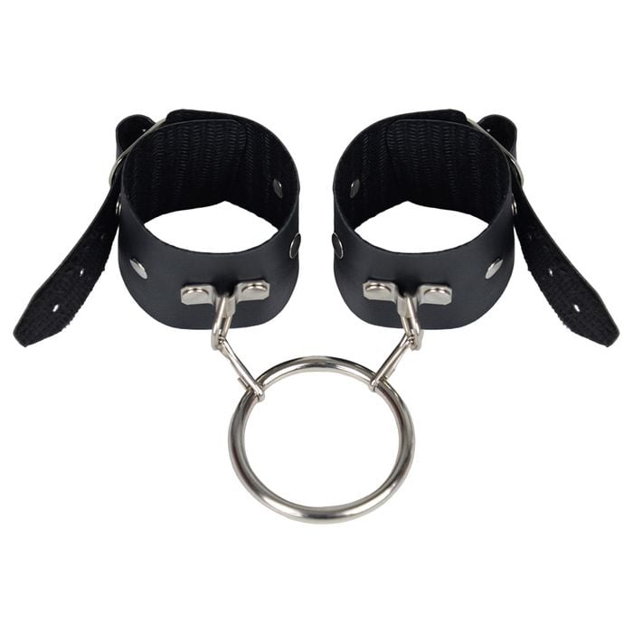 Algema Com Argola Mosquete Metal E Tiras Dominatrixxx