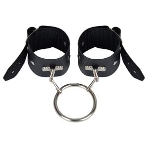Algema Com Argola Mosquete Metal E Tiras Dominatrixxx