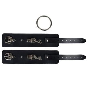 Algema Com Argola Mosquete Metal E Tiras Dominatrixxx
