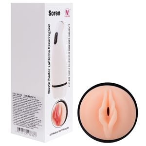 Masturbador Recarregável 10 Vibrações Soren Vipmix