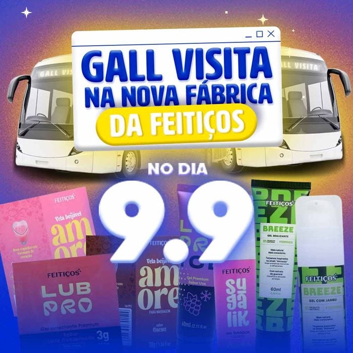 Gall Visita Na Nova Fabrica Da Feitiços
