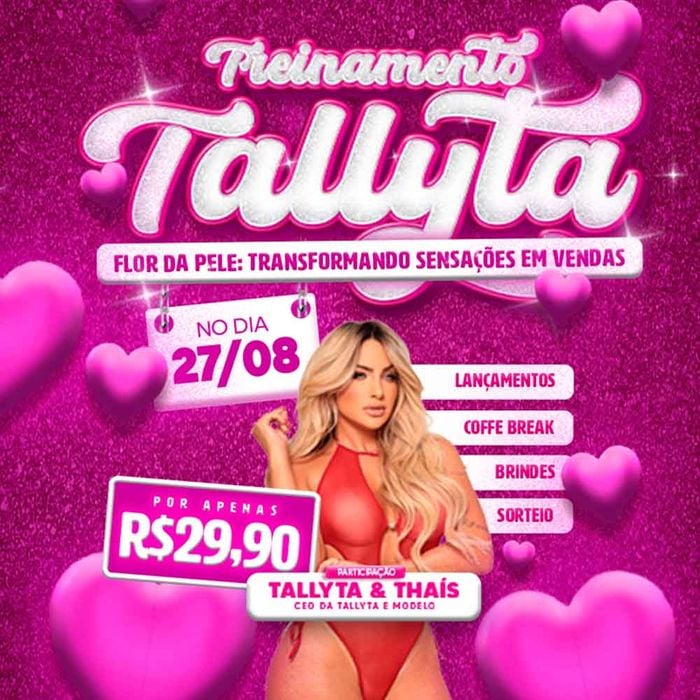 Treinamento Tallyta Flor Da Pele