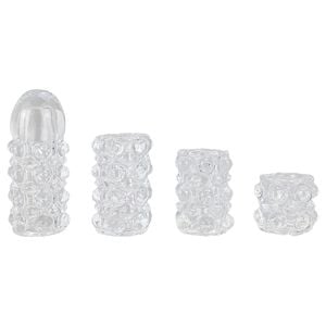 Kit 04 Capas Peniana Penis Sleeves Sexy Import