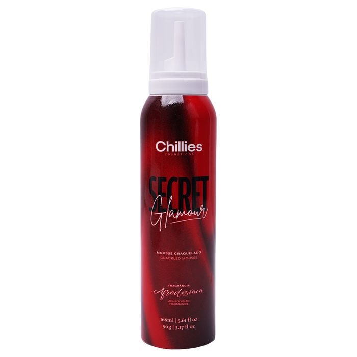 Mousse Craquelado Secret Glamour Hidratante 166ml Chillies