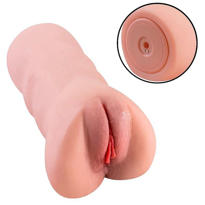Masturbador Vagina Vibrador Vai E Vem Via App Sexy Import