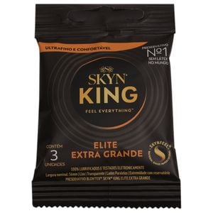 Preservativo Skyn King Extra Grande 03 Unidades Blowtex