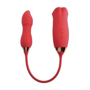 Vibrador Formato Boca Bullet Vai E Vem 2 Sexy Import