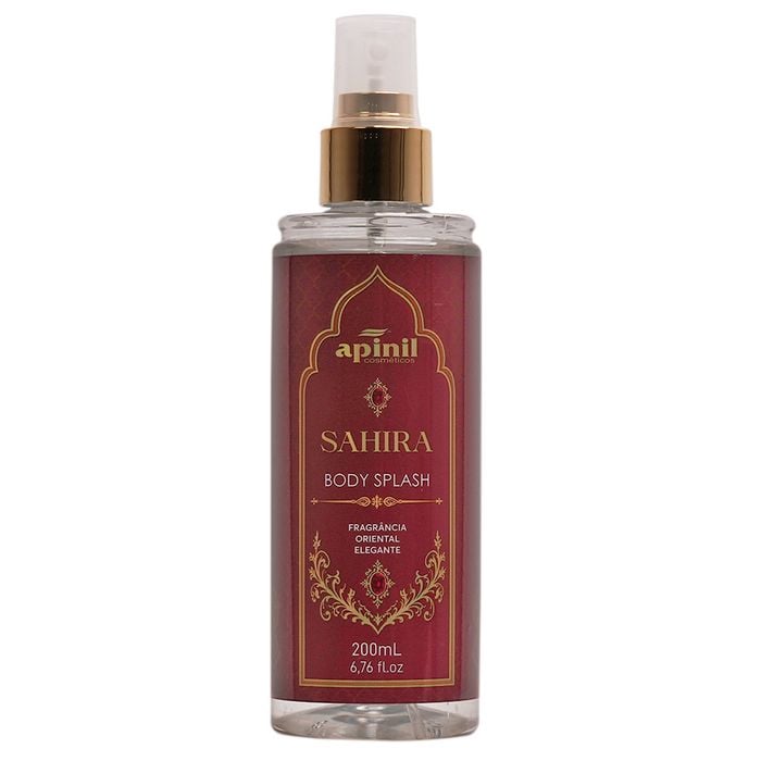 Body Splash Sahira Fragrância Oriental 200ml Apinil