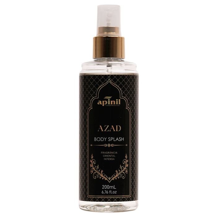 Body Splash Azad Masculino Oriental 200ml Apinil