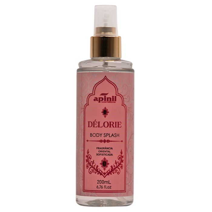 Body Splash Délorie Fragrância Oriental 200ml Apinil