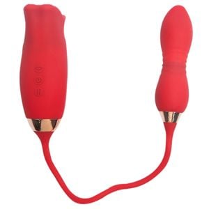 Vibrador Formato Boca Bullet Vai E Vem 2 Sexy Import