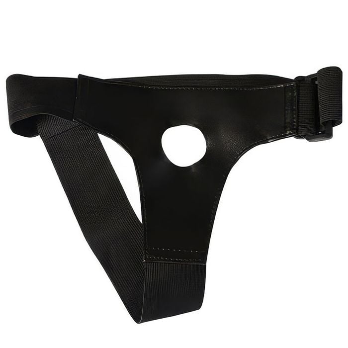Cinta De Couro Ajustável Para Pênis Com Ventosa Sexy Import