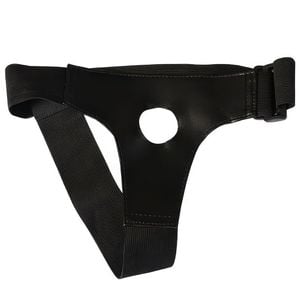 Cinta De Couro Ajustável Para Pênis Com Ventosa Sexy Import