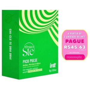 Pico Pulse Chiclete Menta Gel Suga Vibra Pulsa 16g Intt
