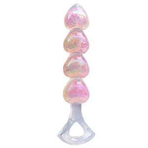 Plug Anal Escalonado Em Silicone 16,1cm Sexy Import