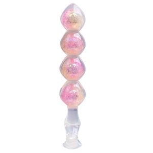Plug Anal Escalonado Em Silicone 16,1cm Sexy Import