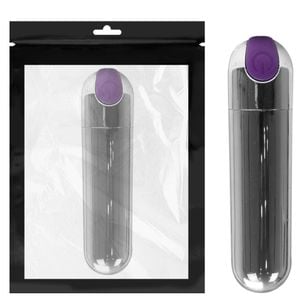 Bullet Recarregável Com 10 Vibrações Sexy Import