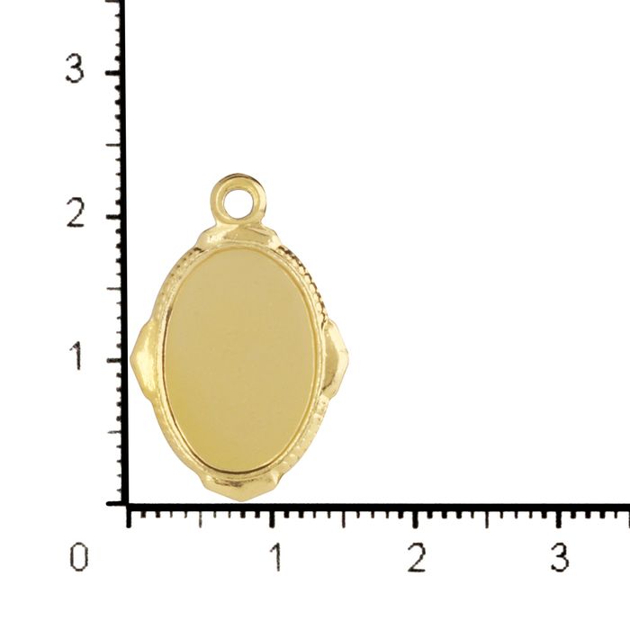 Medalha Moldura para resina - Pacote 1.000 pçs