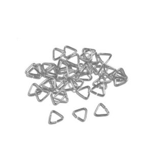 Triangulo de ferro Medida Interna 6,5 x 6 mm - Pacote 1.000 pçs