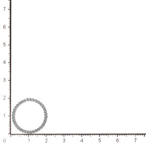 ARGOLA DE ALUMINIO DI16.00m DE 19.00m 1.50m QUAD. TORCIDA