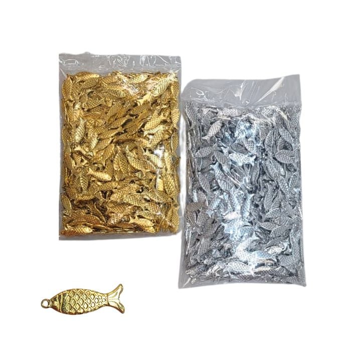 PINGENTE PEIXE pacote c/1000 peças.