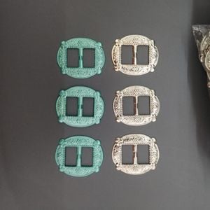 FIVELA PARA CINTO EM ALUMÍNIO TRABALHADA 1 MIL 