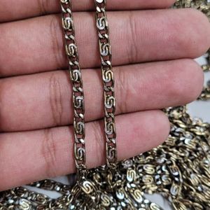 CORRENTE ZIG-ZAG DIAMANTADA 1.00MM 