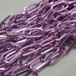 CORRENTE 2.00MM ELO LONGO ARAME QUADRADO ALUMÍNIO