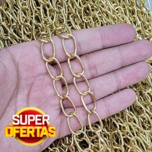 CORRENTE 2.00MM ELO COMPRIDO 10 METROS